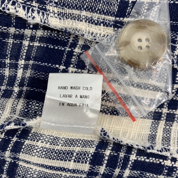 Ellison Tartan Plaid Collared Open Front Vest - Picture 7 of 7